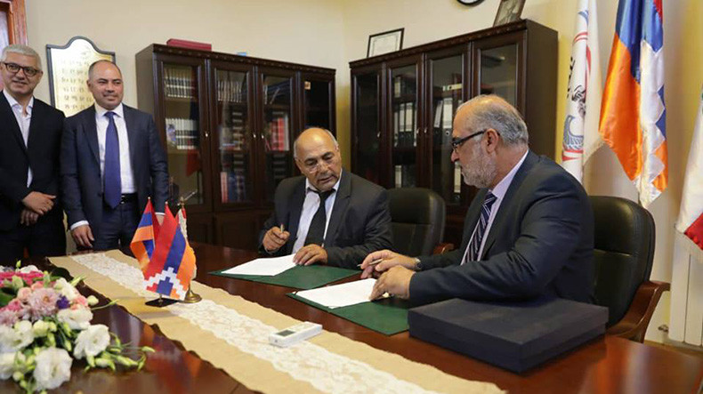 Арцахский Ковсакан и ливанским Анджар подписали Меморандум о сотрудничестве