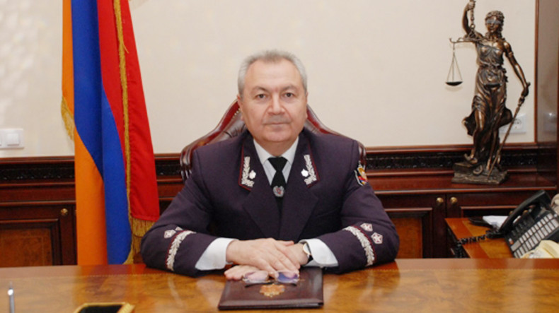 Подал в отставку начальник Специальной следственной службы Армении
