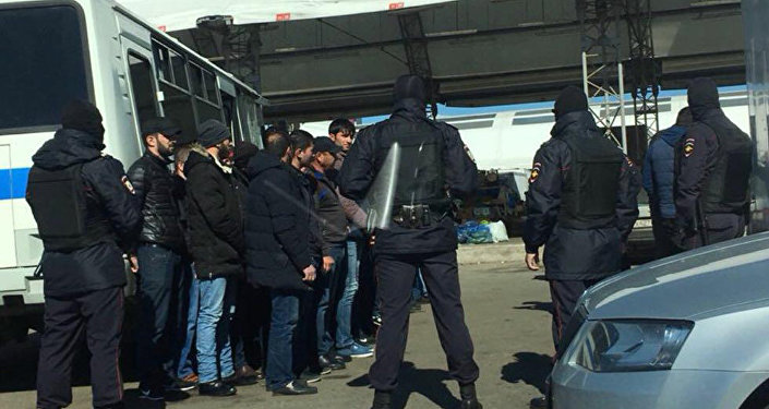 Массовые задержания закавтурок в Москве