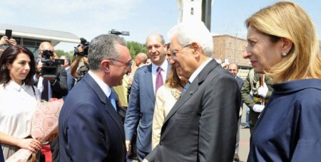 Իտալիայի նախագահը պետական այցով ժամանեց Հայաստան