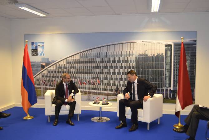 Լատվիայի նախագահի հետ հանդիպմանը Փաշինյանը կարևորեց միջազգային հանրության խիստ արձագանքն Ադրբեջանի գործողություններին