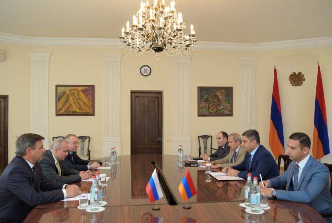 ՌԴ-ի համար Հայաստանը կարևորագույն ռազմավարական գործընկեր է. Արթուր Վանեցյանն ընդունել է ՌԴ դեսպանին