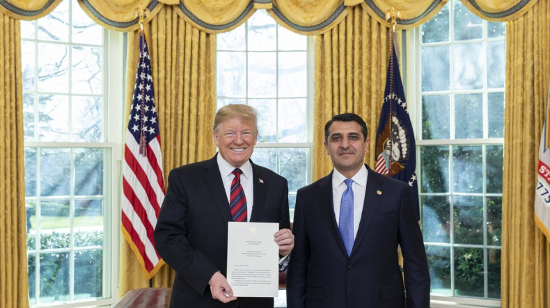 Президент Дональд Трамп и посол Варужан Нерсисян заявили о важности расширения отношений Армении и США
