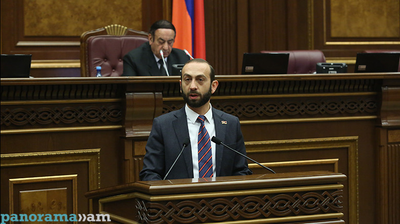 Арарат Мирзоян избран спикером Национального Собрания Армении