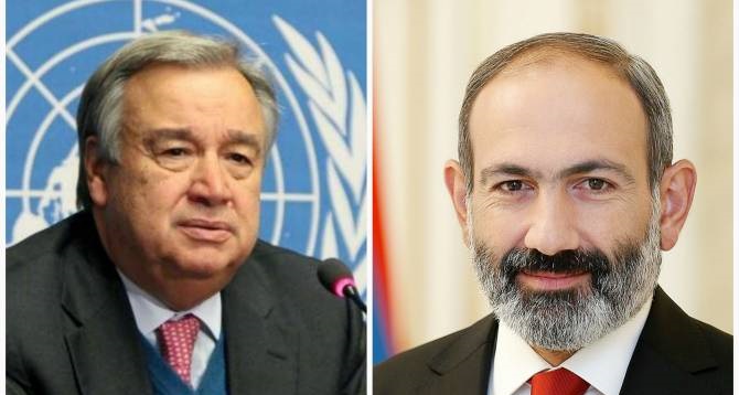 Антониу Гутерриш: ООН готова поддержать усилия сопредседателей МГ ОБСЕ по карабахскому урегулированию
