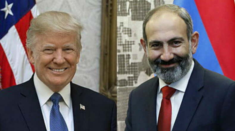 Президент США Дональд Трамп поздравил Никола Пашиняна с назначением премьером Армении