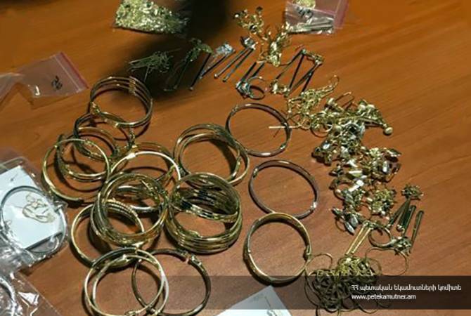 ՊԵԿ-ը կանխել է մաքսային կանոնների խախտմամբ Հայաստան ոսկյա զարդեր ներկրելու փորձը