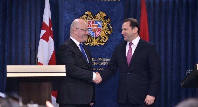 Հայաստանն ու Վրաստանը ստորագրեցին 2019թ. ռազմական համագործակցության ծրագիրը