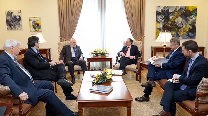 Стартовала встреча главы МИД Армении с сопредседателями МГ ОБСЕ