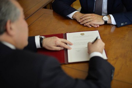 Президент Армении произвел новое назначение в Генштабе ВС