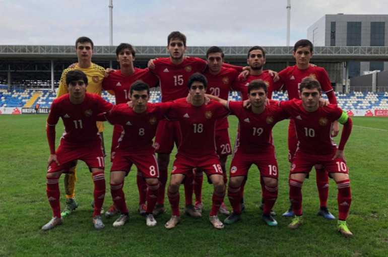 Մ18. Հայաստանի հավաքականի մեկնարկային կազմը Հունգարիայի հետ խաղում