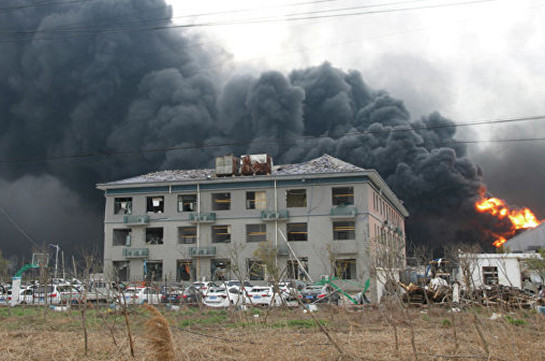 Չինաստանի քիմիական գործարանում պայթյունի հետևանքով վնասվել է 2800 բնակելի տուն