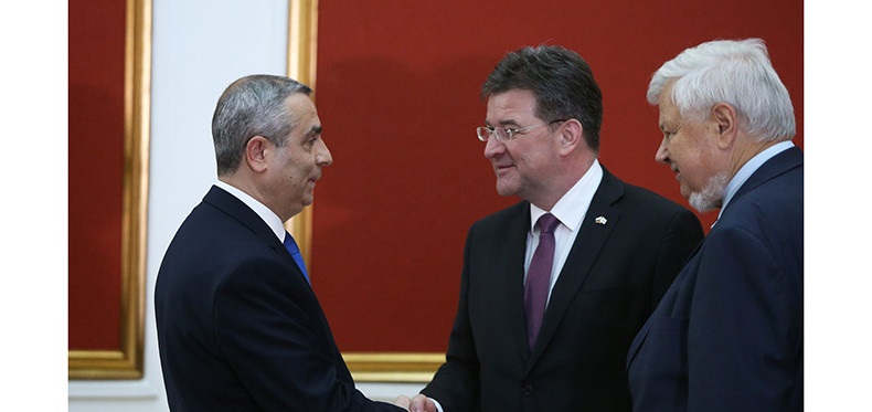 Երևանում ԵԱՀԿ գործող նախագահը հանդիպել է Արցախի ԱԳ նախարարին