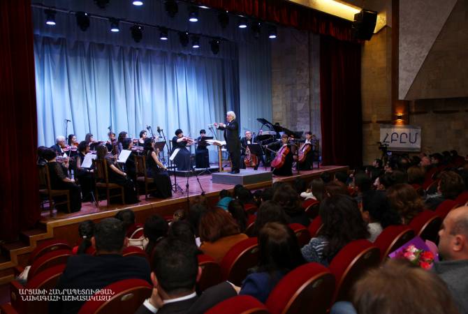 Բակո Սահակյանը և Արմեն Սարգսյանը ներկա են գտնվել Արցախի պետական կամերային նվագախմբի 15-ամյակին նվիրված համերգին