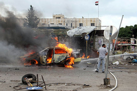Սիրիայում ականապատված ավտոմեքենա է պայթել