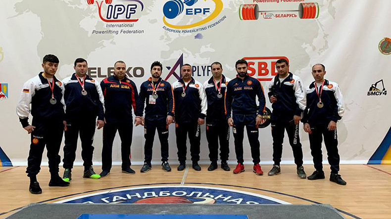 Ուժային եռամարտ. հայ մարզիկները երկրորդ տեղն են զբաղեցրել Եվրոպայի Գավաթում