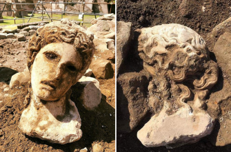 Հնագետները Հռոմում հայտնաբերել են գինեգործության հնագույն աստծու 2000-ամյա մարմարե կիսանդրին