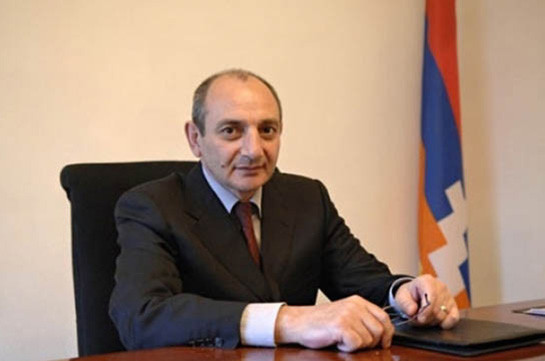 Президент Арцаха Бако Саакян направил поздравительное послание в связи с Днем Победы