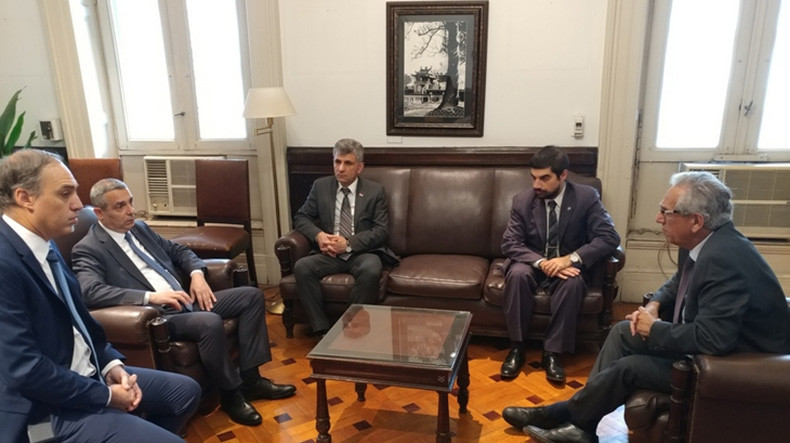 Глава МИД Арцаха Масис Маилян в парламенте Аргентины обсудил карабахский конфликт