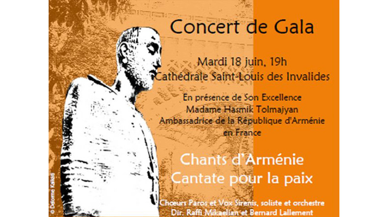 Փարիզում տեղի կունենան «Փարոս» երգչախմբի և «VOX SIRENIS» ֆրանսիական երգչախմբի համատեղ համերգները