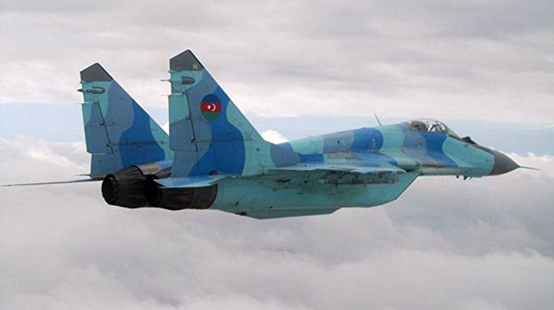 В Каспийском море упал азербайджанский МиГ-29