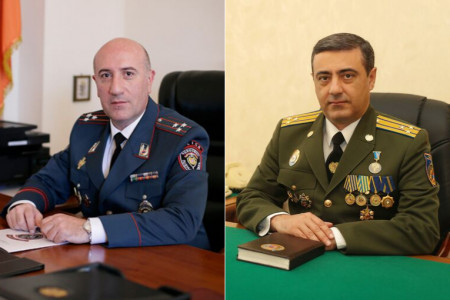Назначены временные исполняющие обязанности глав СНБ и полиции Армении