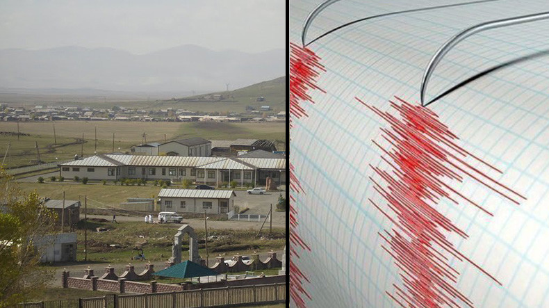 В Ширакской области Армении произошло землетрясение