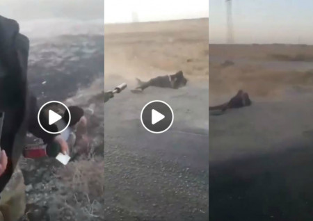 Թուրքական գազանություն. կրակում են ճանապարհով անցնող անզեն մարդկանց վրա (տեսանյութ)