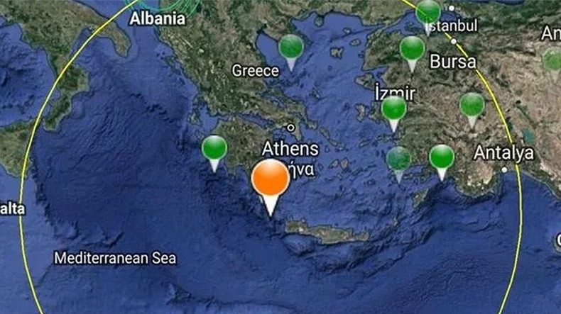 Հունաստանում հզոր երկրաշարժ է տեղի ունեցել