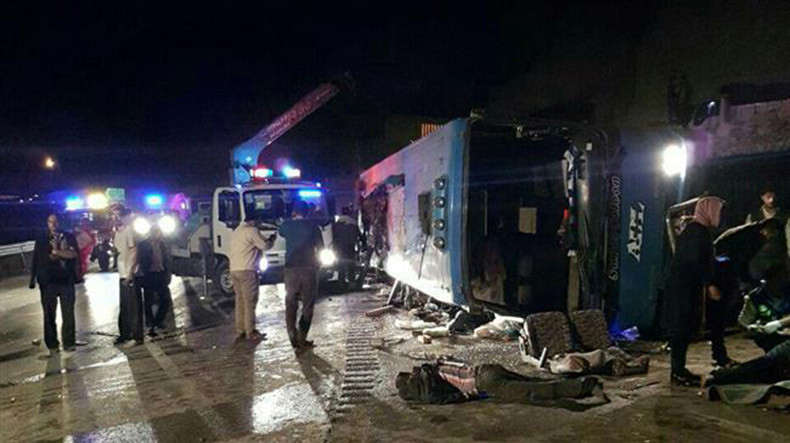 Իրանում ավտոբուսի վթարի հետևանքով 20 մարդ է մահացել