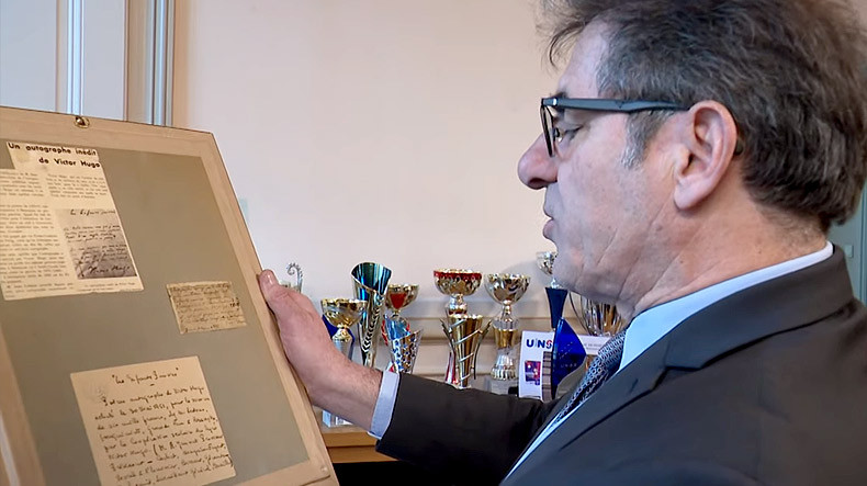 Ֆրանսիայի քոլեջում գտել են Վիկտոր Հյուգոյի բանաստեղծության ձեռագիր տարբերակը