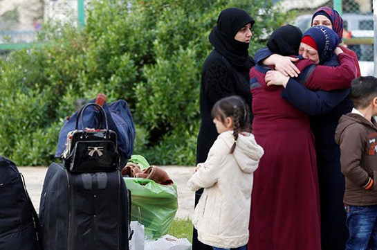 В Сирию за сутки вернулись более 50 беженцев из-за рубежа