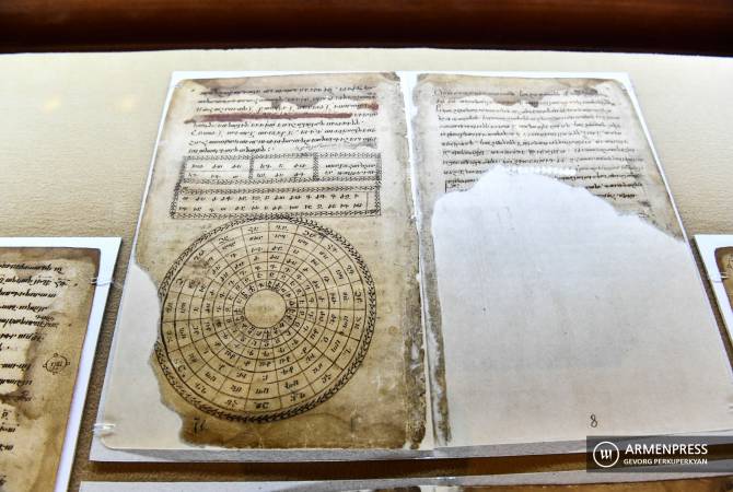 Բացառիկ հայկական ձեռագիրը հիմնովին նորոգված ներկայացվեց Մատենադարանում
