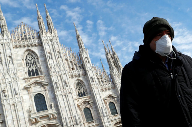 Իտալիայում 24 ժամում կորոնավիրուսի հետևանքով զոհերի թիվն աճել է 31%-ով՝ հասնելով 827-ի