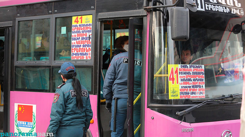 Новые ограничения в Армении: прекращает работу общественный транспорт