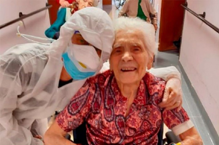104-ամյա իտալուհին դարձել է կորոնավիրուսից ապաքինված ամենատարեց մարդն աշխարհում. Daily Mail