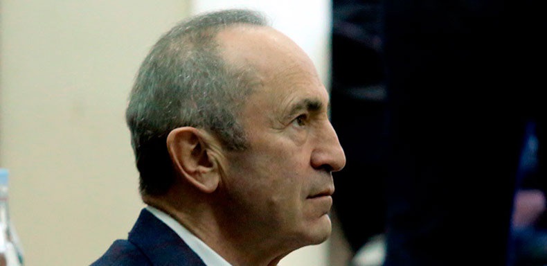Второй президент Армении Роберт Кочарян из больницы переведен в УИУ «Ереван-Центр»