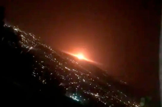 На военной базе в Иране произошел взрыв газа