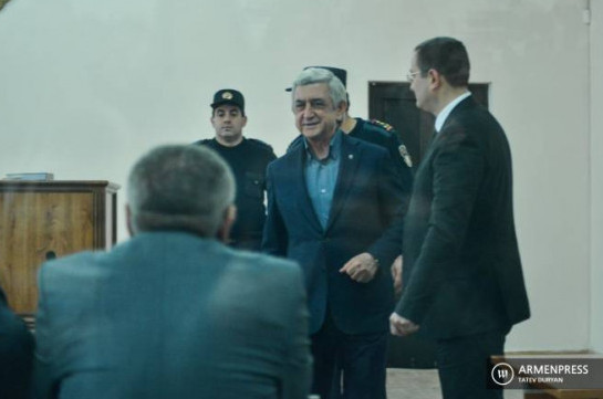 Սերժ Սարգսյանի ու մյուսների գործով դատական նիստը հետաձգվեց