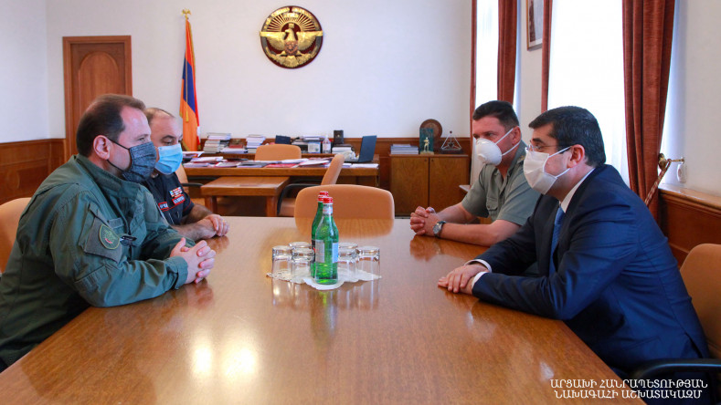 Արցախի նախագահն ընդունել է Դավիթ Տոնոյանին