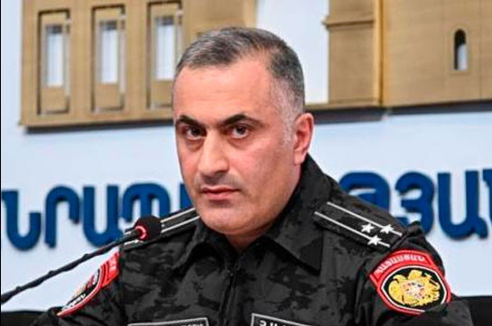 Айк Мгрян освобожден от должности заместителя начальника полиции