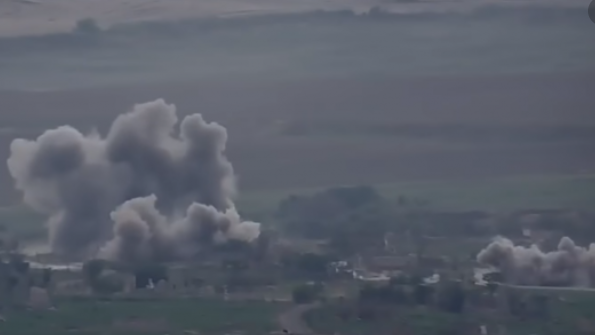 Հակառակորդի հերթական վառելիքաքսուքային խոշոր բազան օդ հանվեց