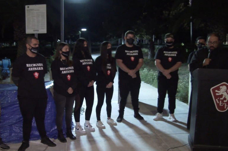 ԱՄՆ-ի հայ երիտասարդները ԼՂ հակամարտության հարցում իրենց ձայնը լսելի դարձնելու համար հացադուլ են սկսել
