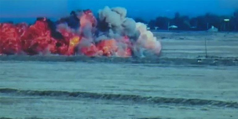 ՊԲ հակաօդային պաշտպանության միջոցներն արևելյան ուղղությամբ խոցել են հակառակորդի «ԱՆ-2» տիպի անօդաչու ռմբակոծիչ ինքնաթիռ․ ՊԲ (տեսանյութ)