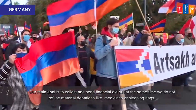 Գերմանիայի տարբեր քաղաքներում հայկական համայնքը բազմաթիվ ցույցեր է իրականացրել