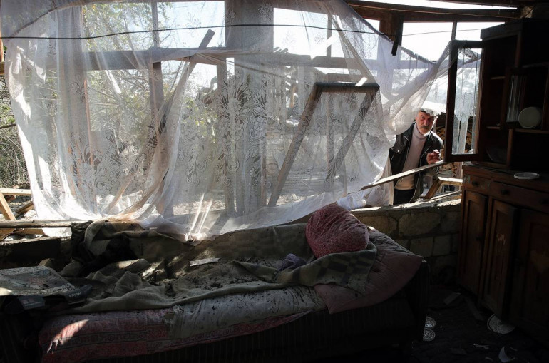 Մարտունի քաղաքը հրադադարից հետո անգամ ամեն օր հրթիռակոծվում է. ТАСС-ի անդրադարձը՝ Արցախից (լուսանկարներ)