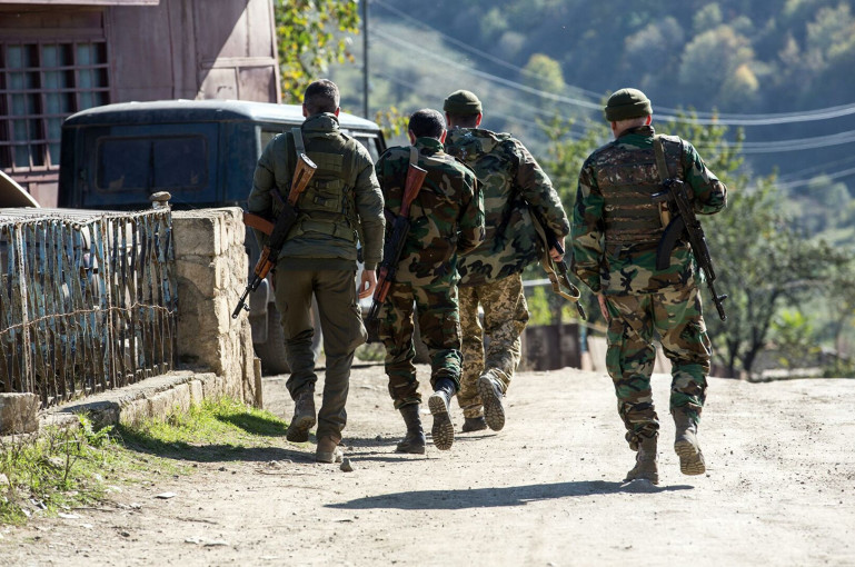 Հայկական զինվորական վերջին ստորաբաժանումները հեռանում են Քարվաճառի շրջանից