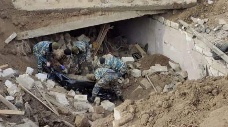 ГСЧС: В Мартакерте найдены останки одного погибшего военнослужащего