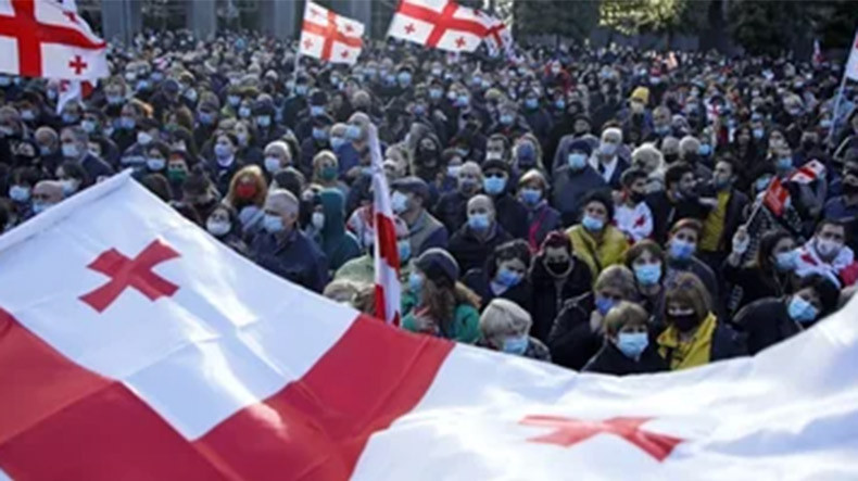 Грузия: оппозиция анонсировала митинг 20 марта, если власти не назначат новые выборы