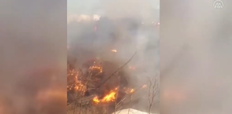Խոշոր հրդեհ` Թուրքիայում. այրվում է 50 տուն. ՏԵՍԱՆՅՈՒԹ
